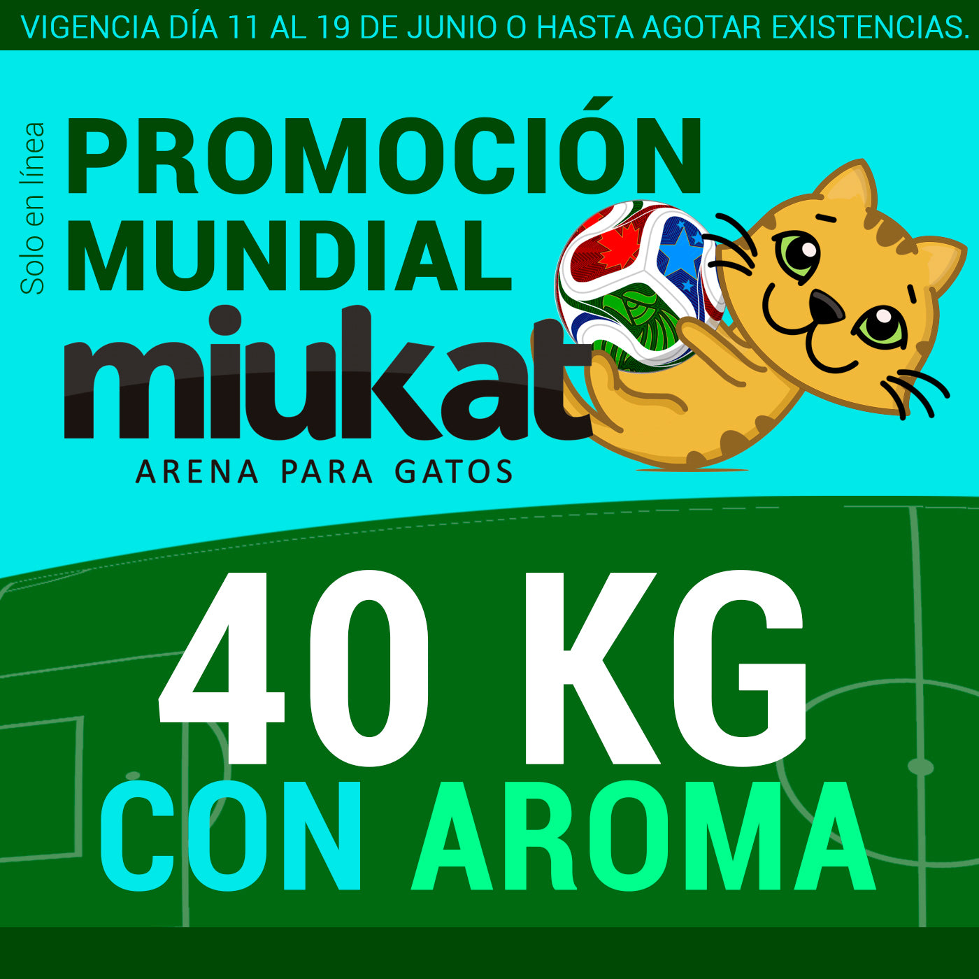 PROMO MUNDIAL 40 Kg CON Aroma