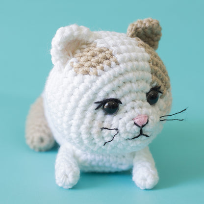 Gatito tejido a Crochet