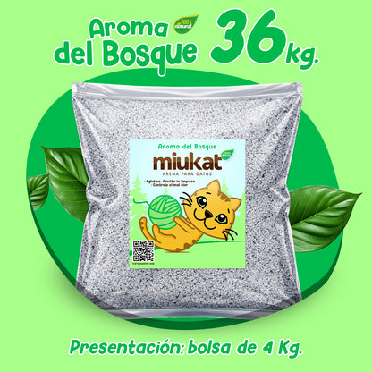 Paquete 36 Kg con aroma