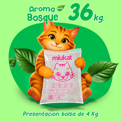 Paquete 36 Kg con aroma