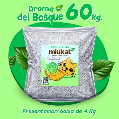 Paquete 60 Kg con aroma