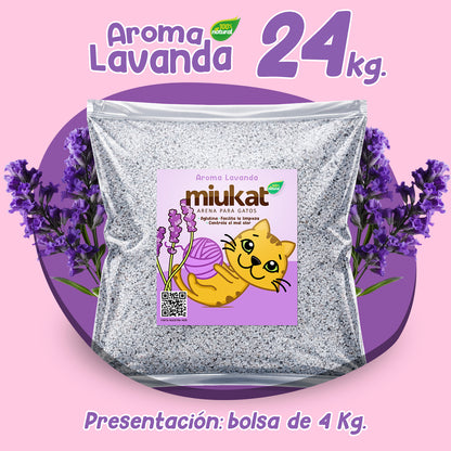 Paquete 24 Kg con aroma