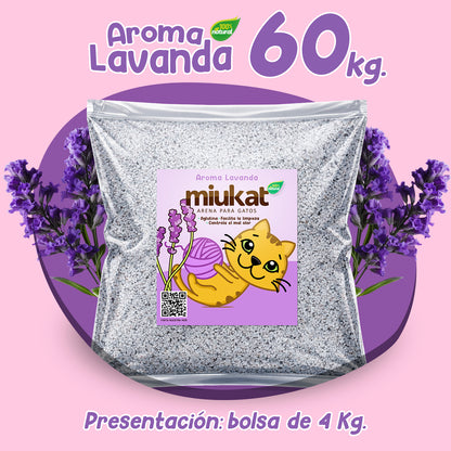 Paquete 60 Kg con aroma