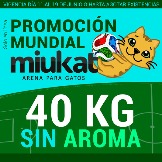 PROMO MUNDIAL 40 Kg SIN Aroma