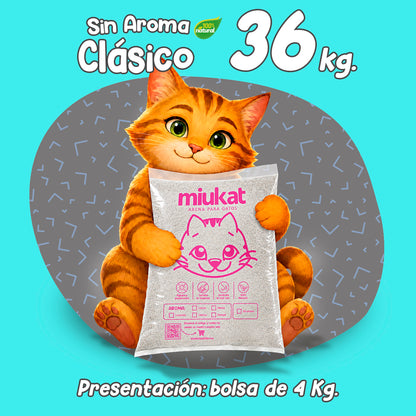 Paquete 36 Kg sin aroma