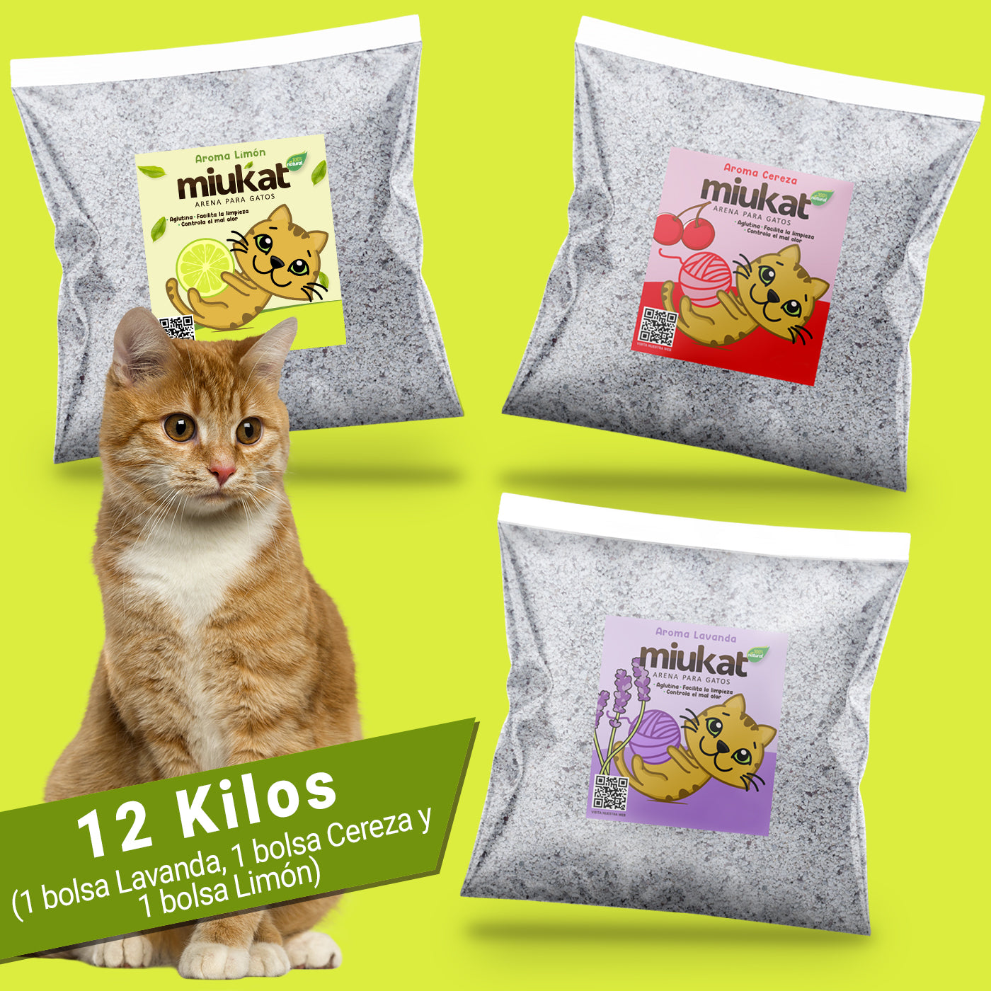 Paquete ESENCIAL 12 Kg con aroma